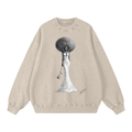 Snow Washed Oversized Sweatshirt