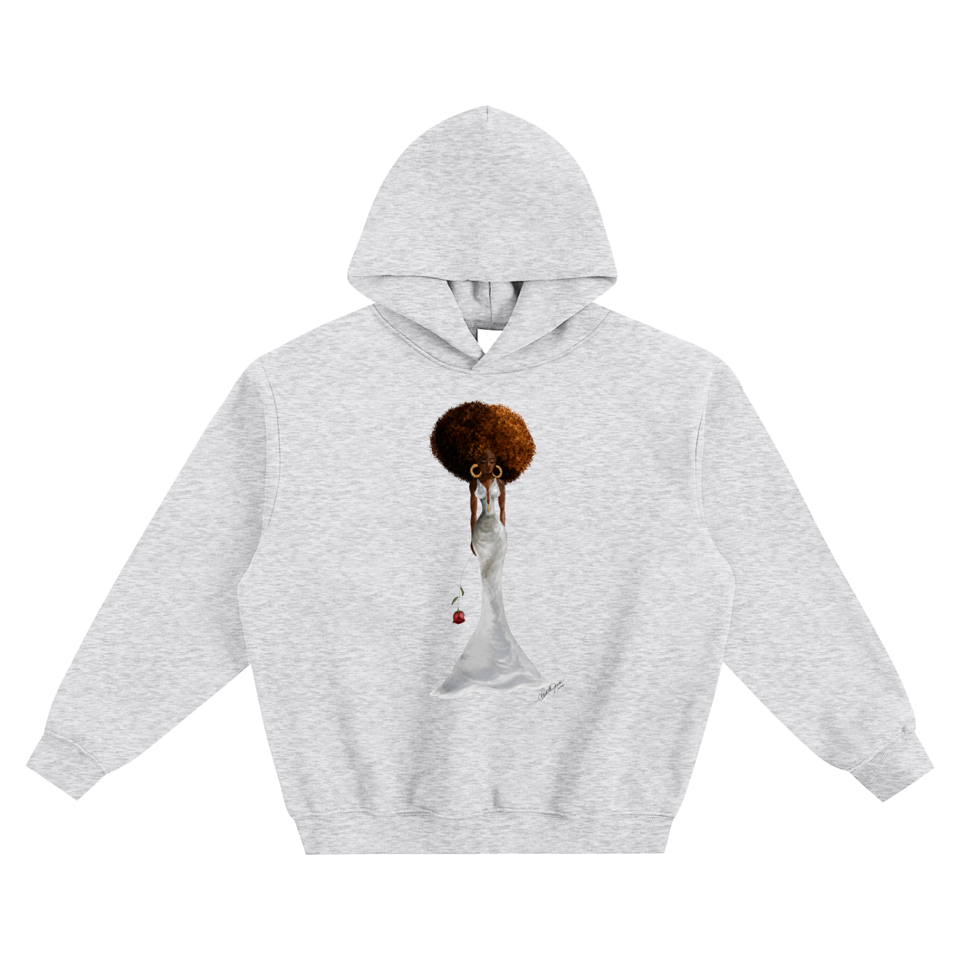 Fleeced Boxy Hoodie